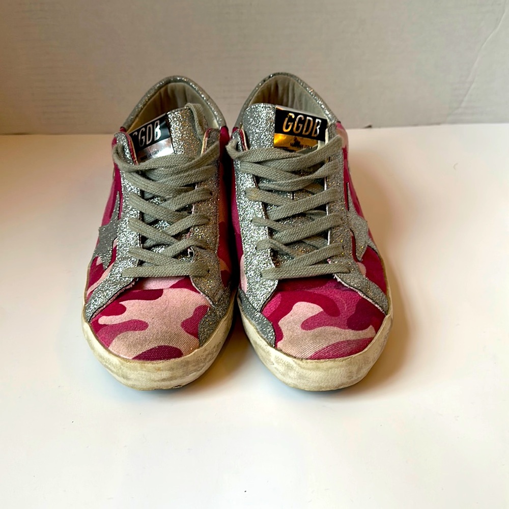 Golden Goose Pink Camo
